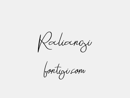 Raliangi