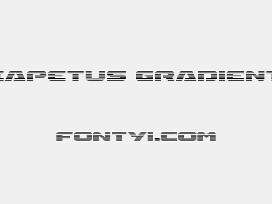 Iapetus Gradient