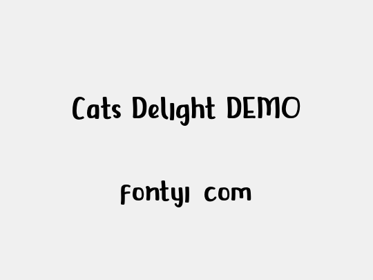Cats Delight DEMO