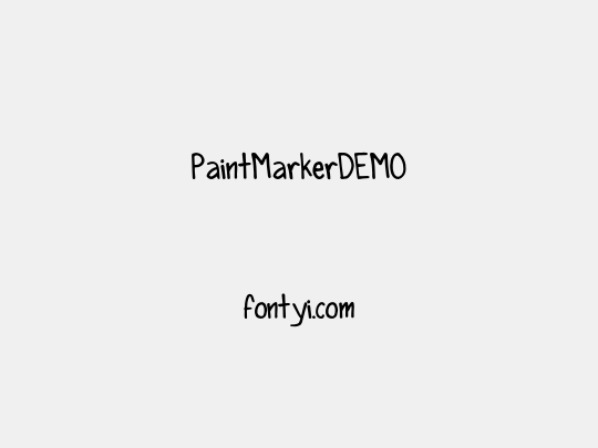 PaintMarkerDEMO