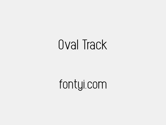 Oval Track 
