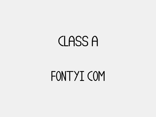 Class A