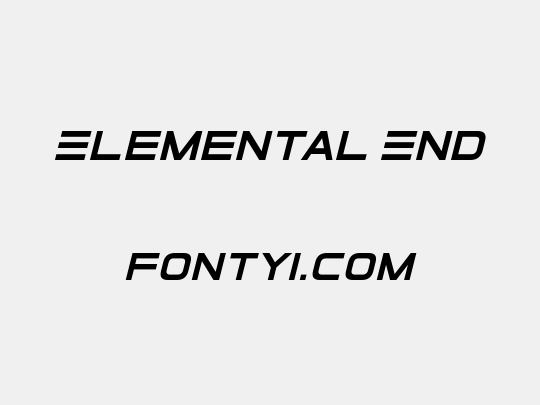 Elemental End