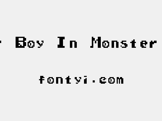 Wonder Boy In Monster World