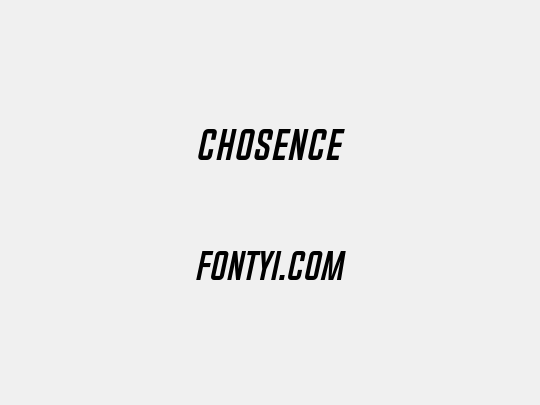 Chosence