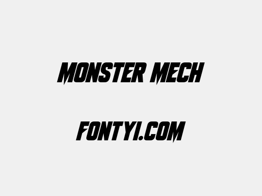 Monster Mech