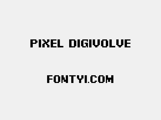 Pixel Digivolve