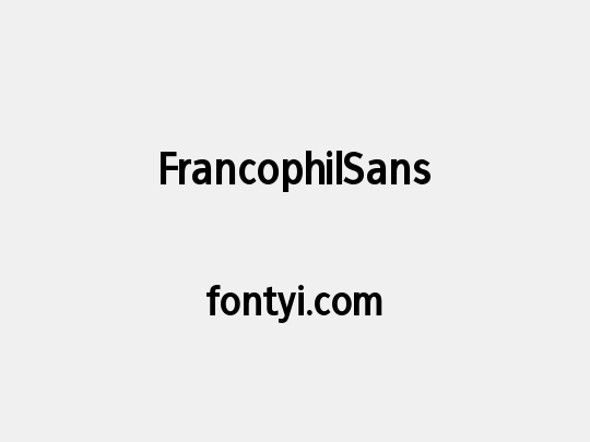 FrancophilSans