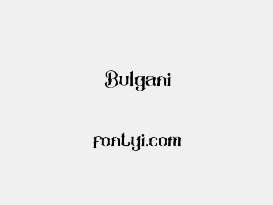Bulgani