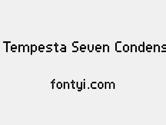 PF Tempesta Seven Condensed