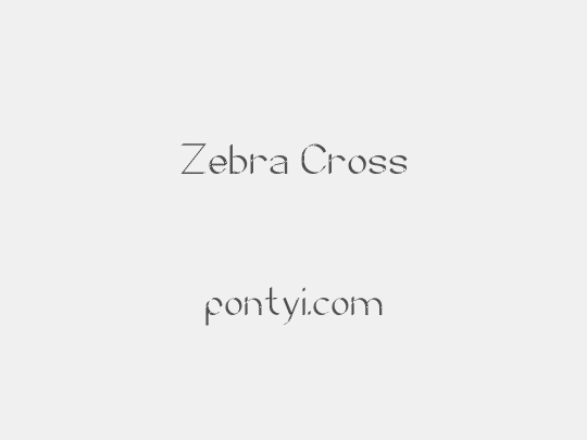 Zebra Cross