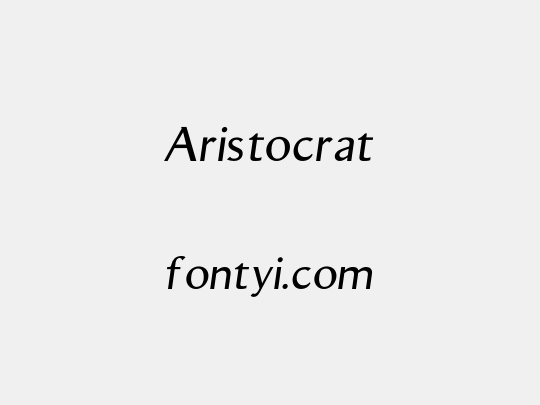 Aristocrat
