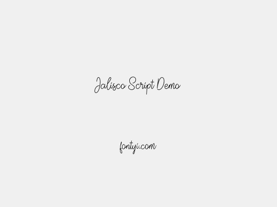 Jalisco Script Demo
