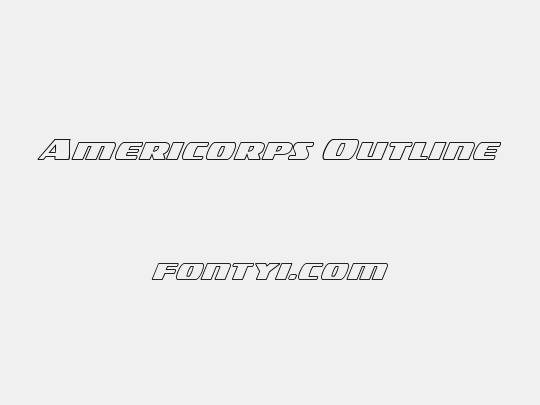 Americorps Outline