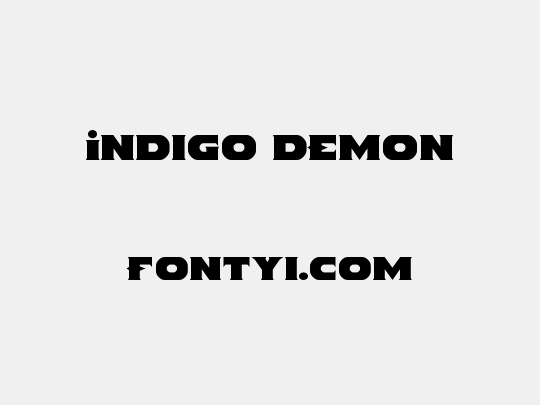 Indigo Demon