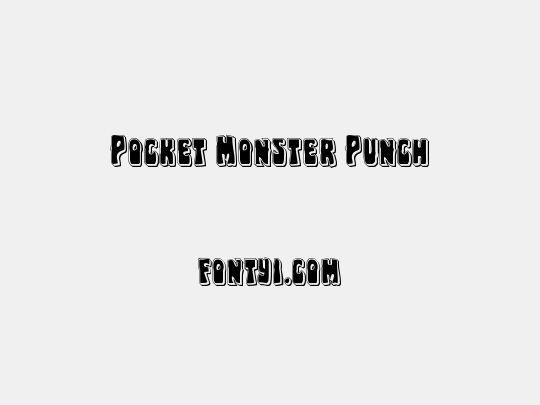 Pocket Monster Punch
