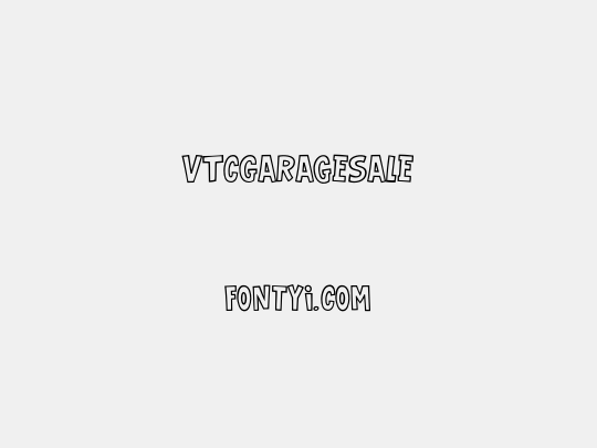 VTCGarageSale