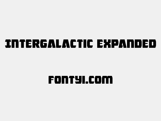 Intergalactic Expanded