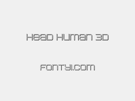 Head Human 3D