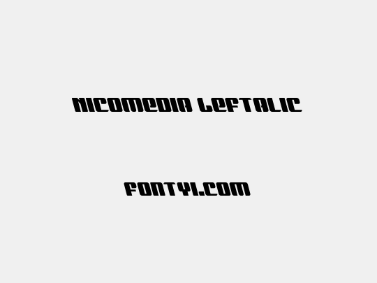 Nicomedia Leftalic
