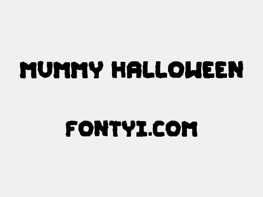 Mummy Halloween