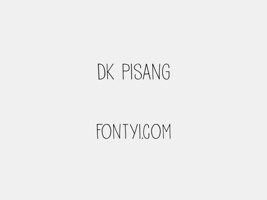 DK Pisang
