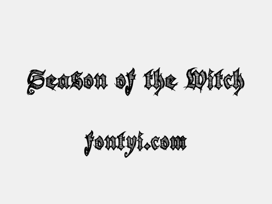 Season of the Witch