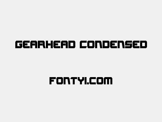 Gearhead Condensed
