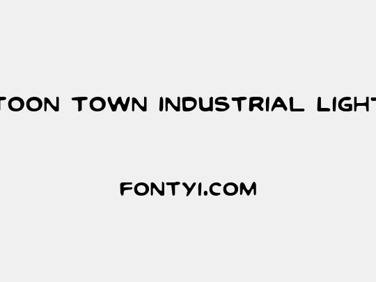 Toon Town Industrial Light