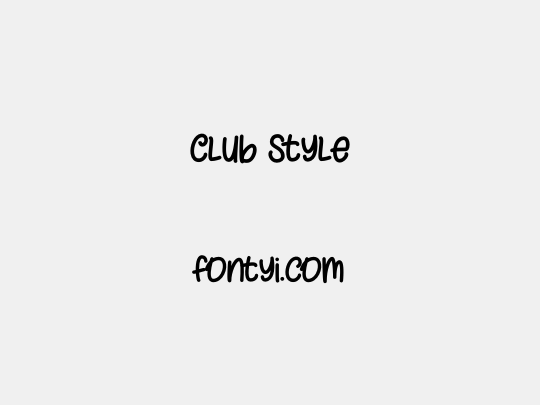 Club Style