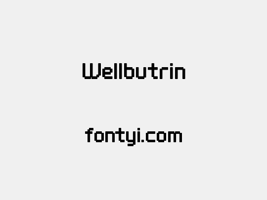 Wellbutrin