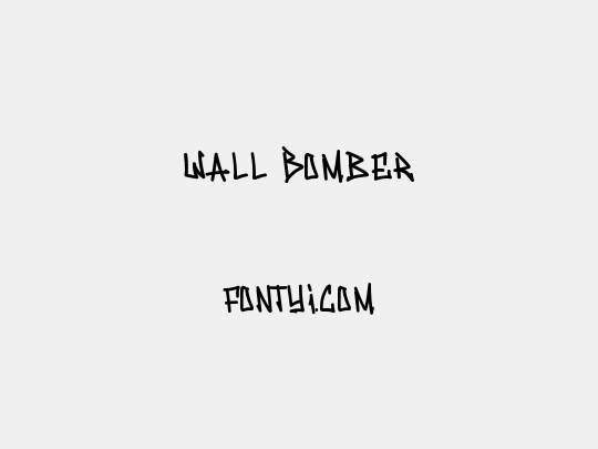 Wall Bomber