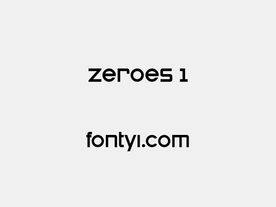 Zeroes 1