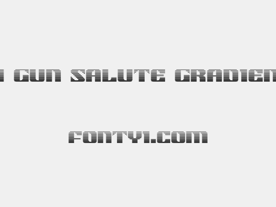 21 Gun Salute Gradient