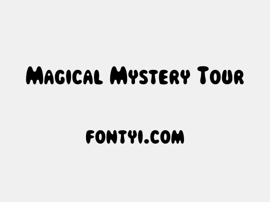 Magical Mystery Tour