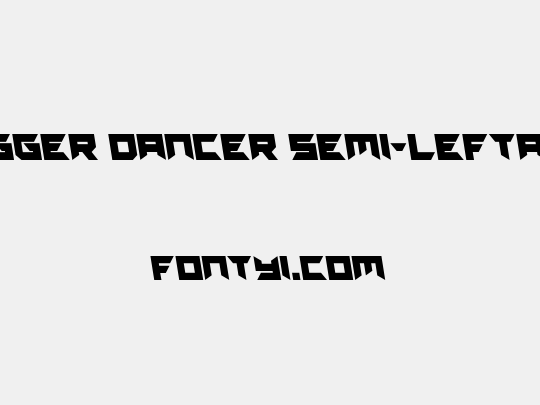 Dagger Dancer Semi-Leftalic