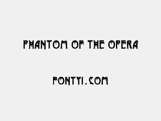 Phantom of the Opera