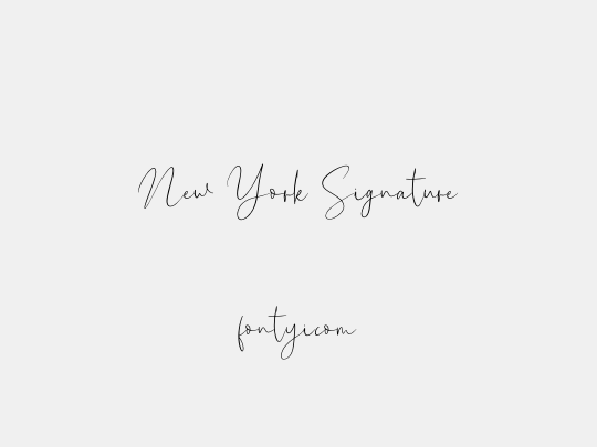 New York Signature