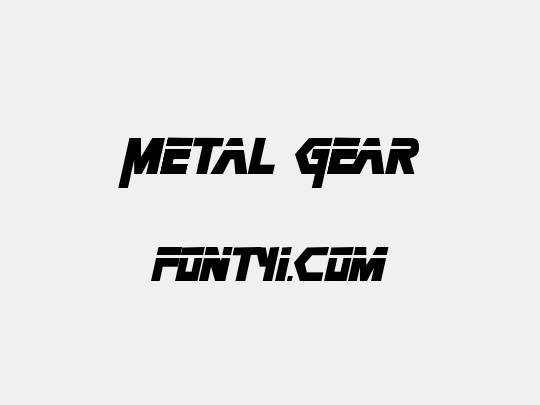 Metal Gear