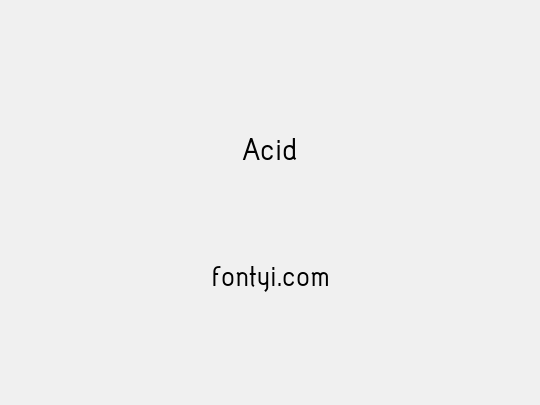 Acid