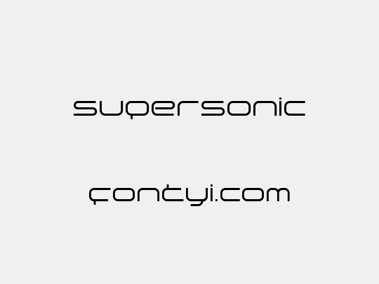supersonic