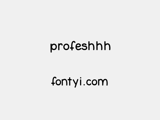profeshhh