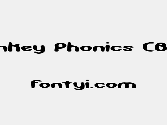 Monkey Phonics (BRK)