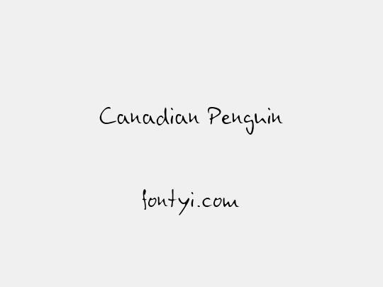 Canadian Penguin 