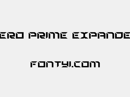 Zero Prime Expanded