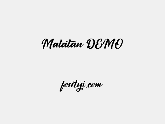 Malatan DEMO