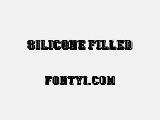 Silicone Filled