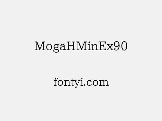 MogaHMinEx90