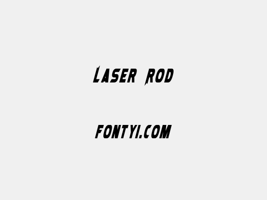 Laser Rod