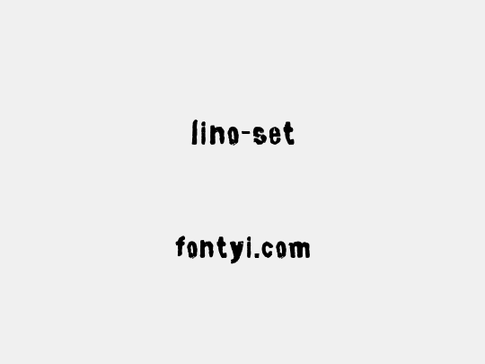 lino-set